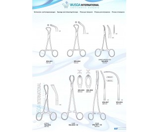 Sponge and Dressing Forceps